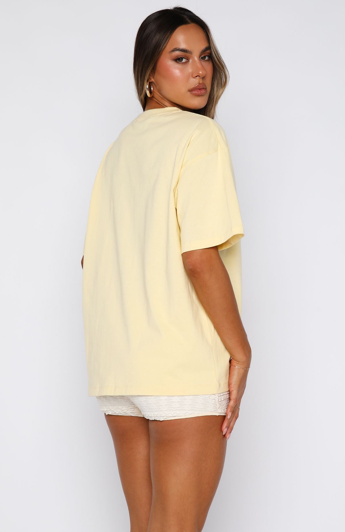 Got That Glow Oversized Tee Lemon - Image 4