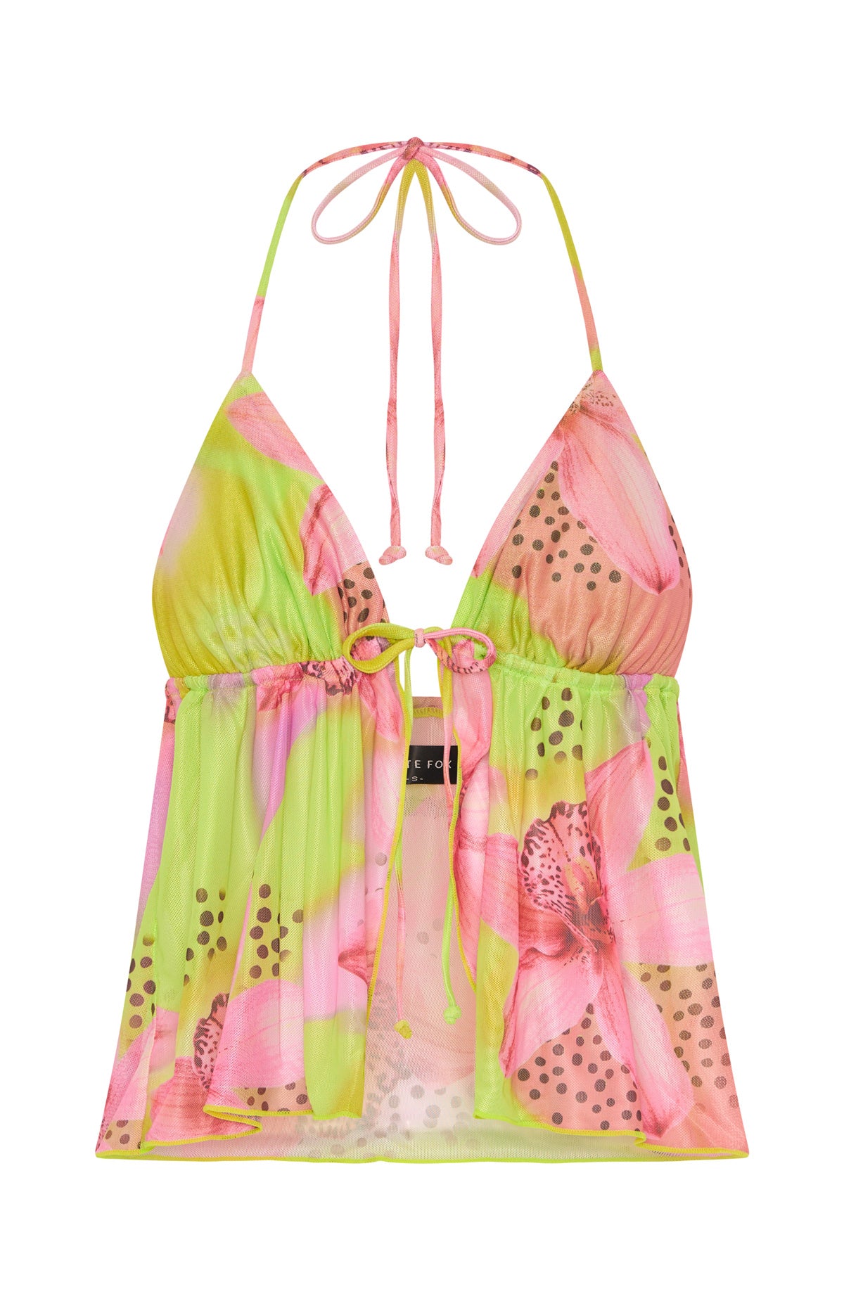 Nothing At All Top Lime Tropics - Image 5