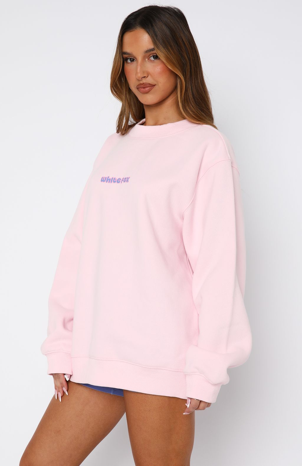 Free Spirited Oversized Sweater Pink - Image 3