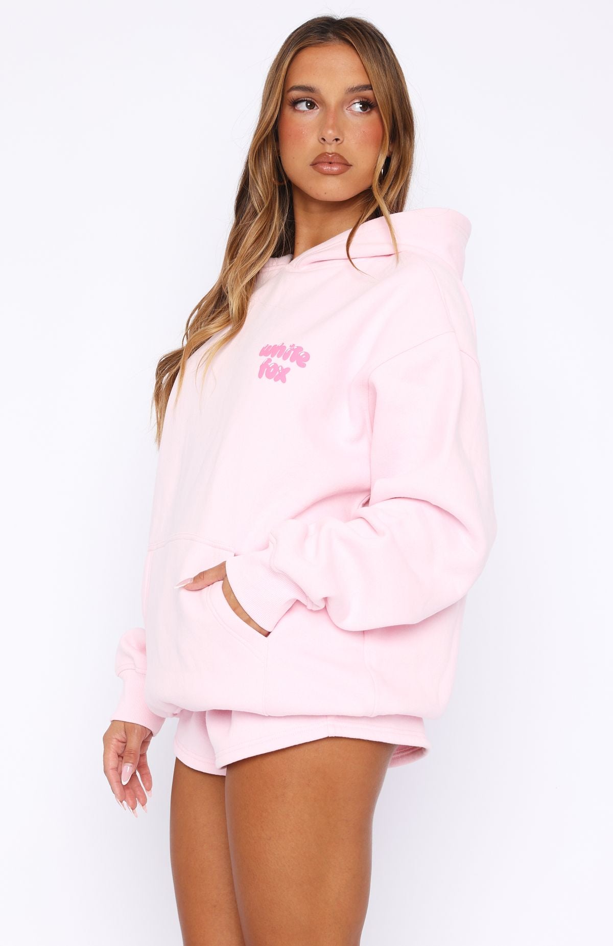 Sweet Sensations Oversized Hoodie Pink - Image 3