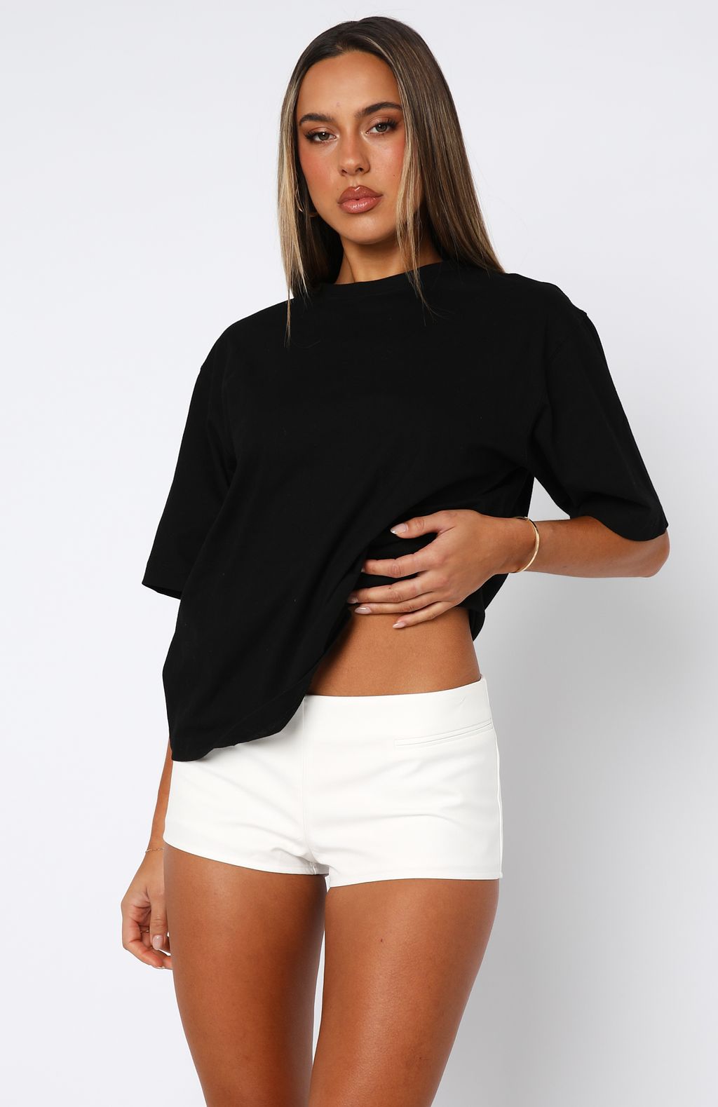 Don't Save Her Shorts White - Image 2