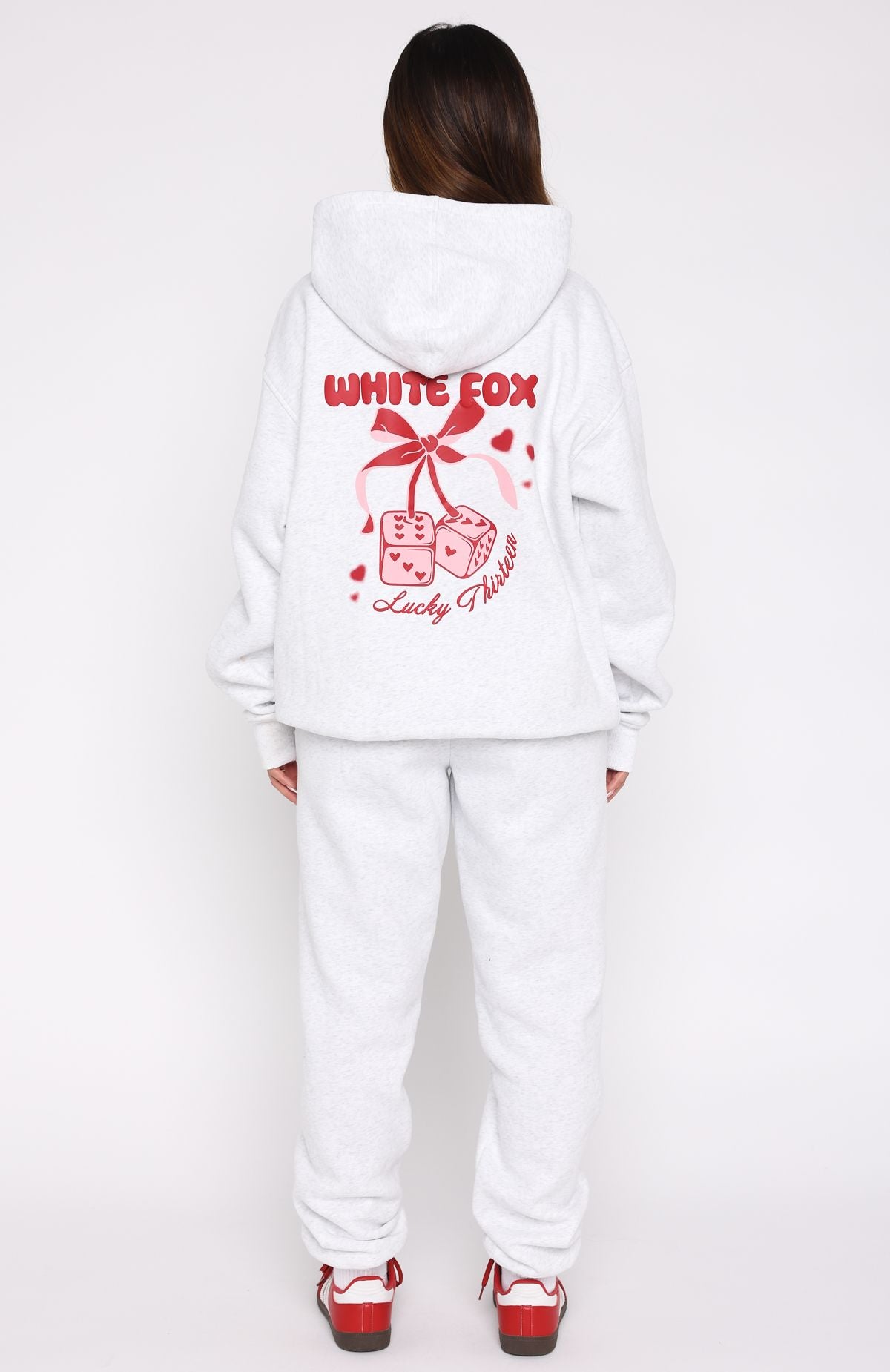 Lucky Thirteen Cheyenne Sweatpants Grey Marle - Image 4