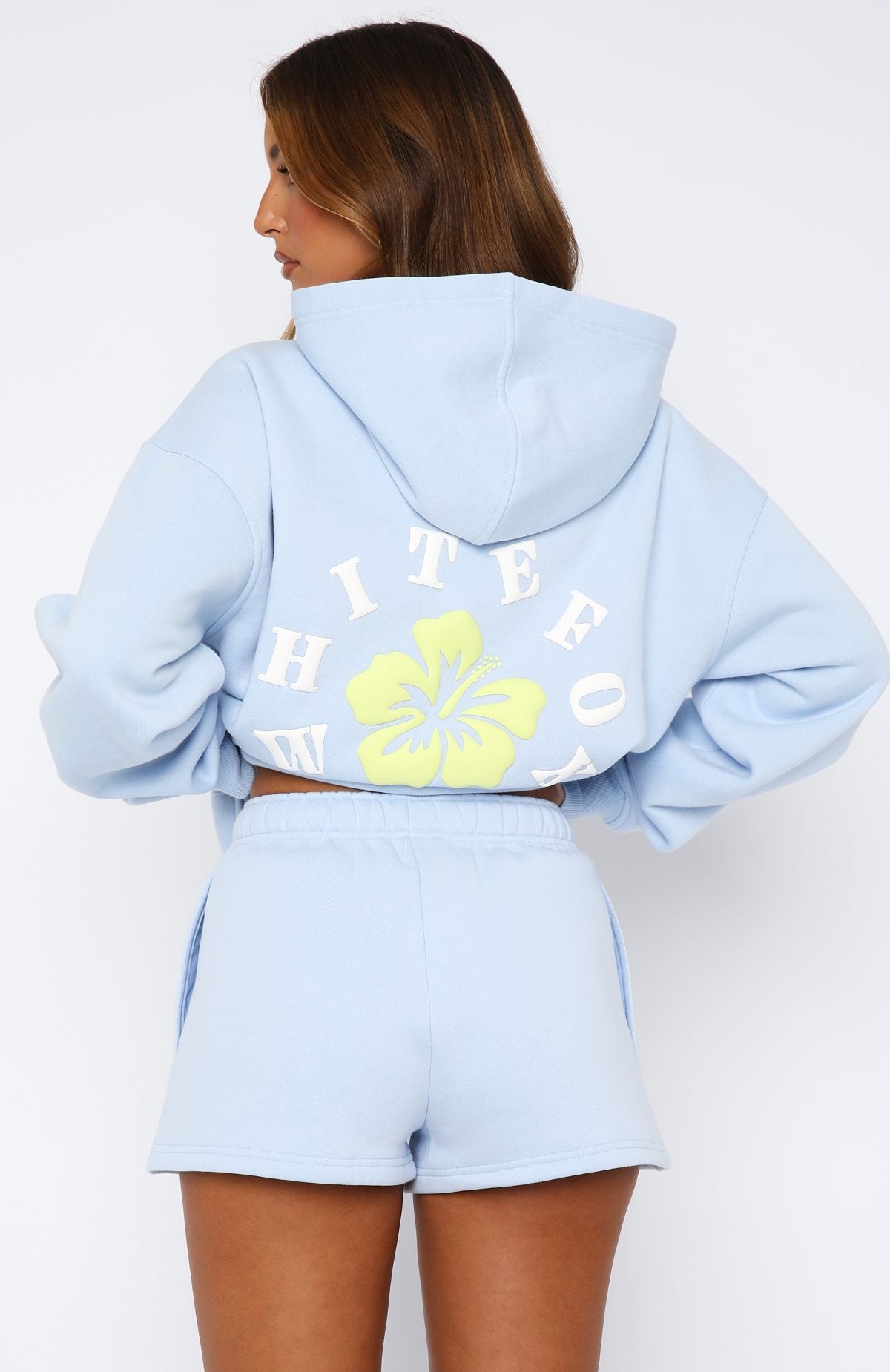 Keep Blooming Lounge Shorts Blue - Image 4