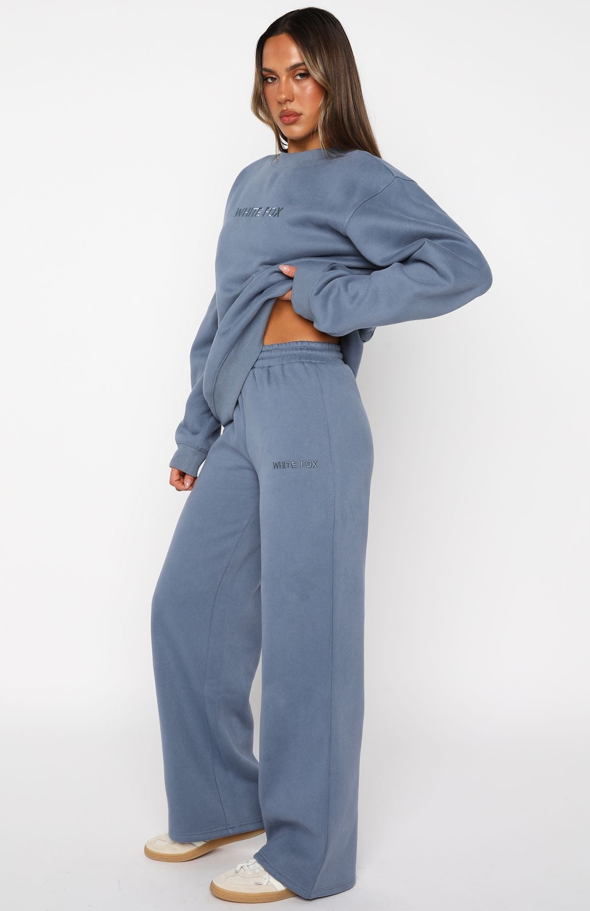 Stay Lifted Wide Leg Sweatpants Ocean - Image 3