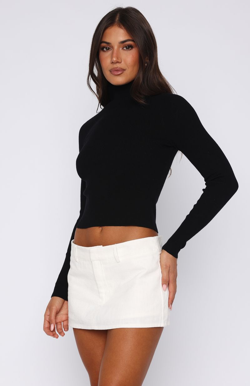 Can't Top This Long Sleeve Top Black - Image 3
