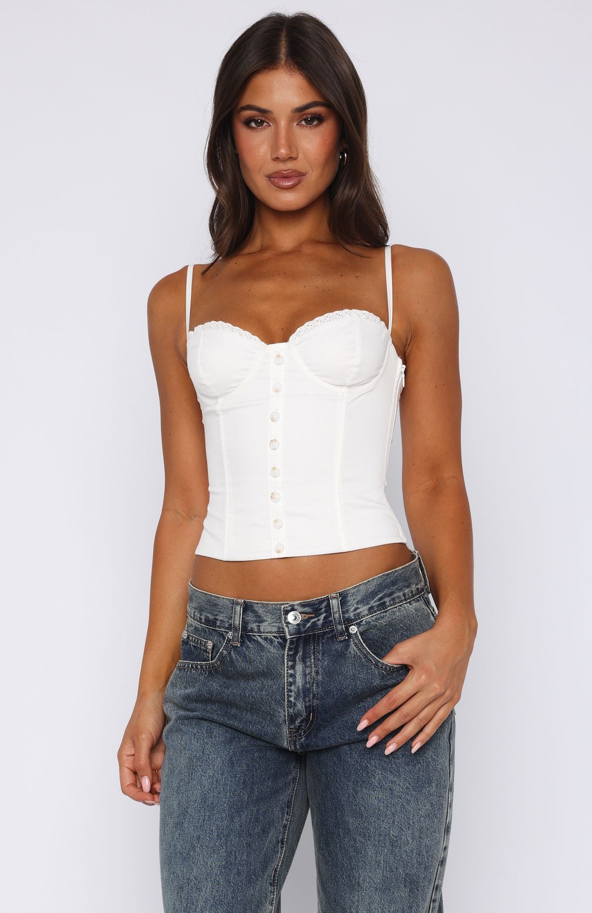 Fall In Love Bustier White - Image 2