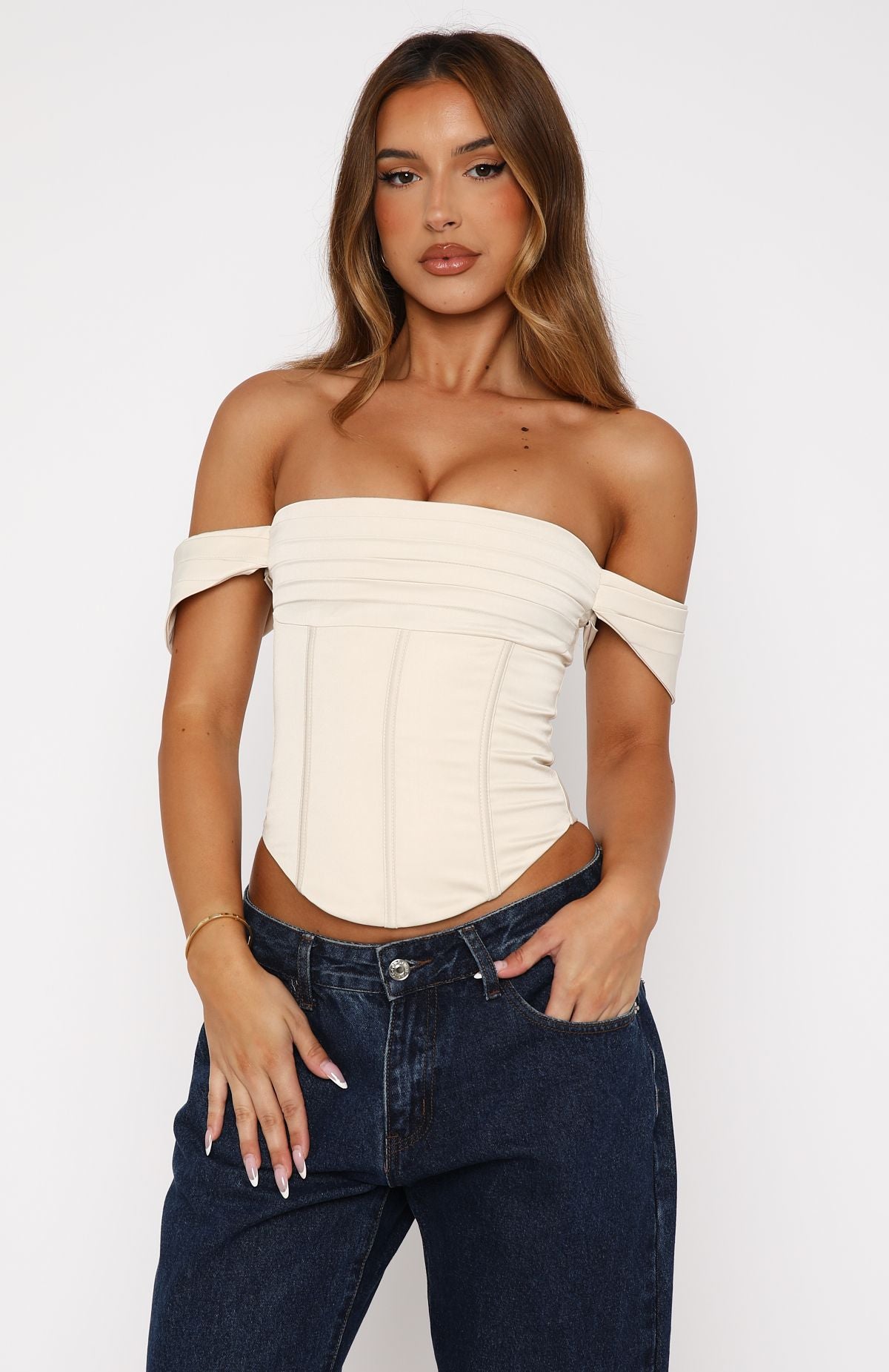 Midnight Magic Bustier Champagne - Image 2