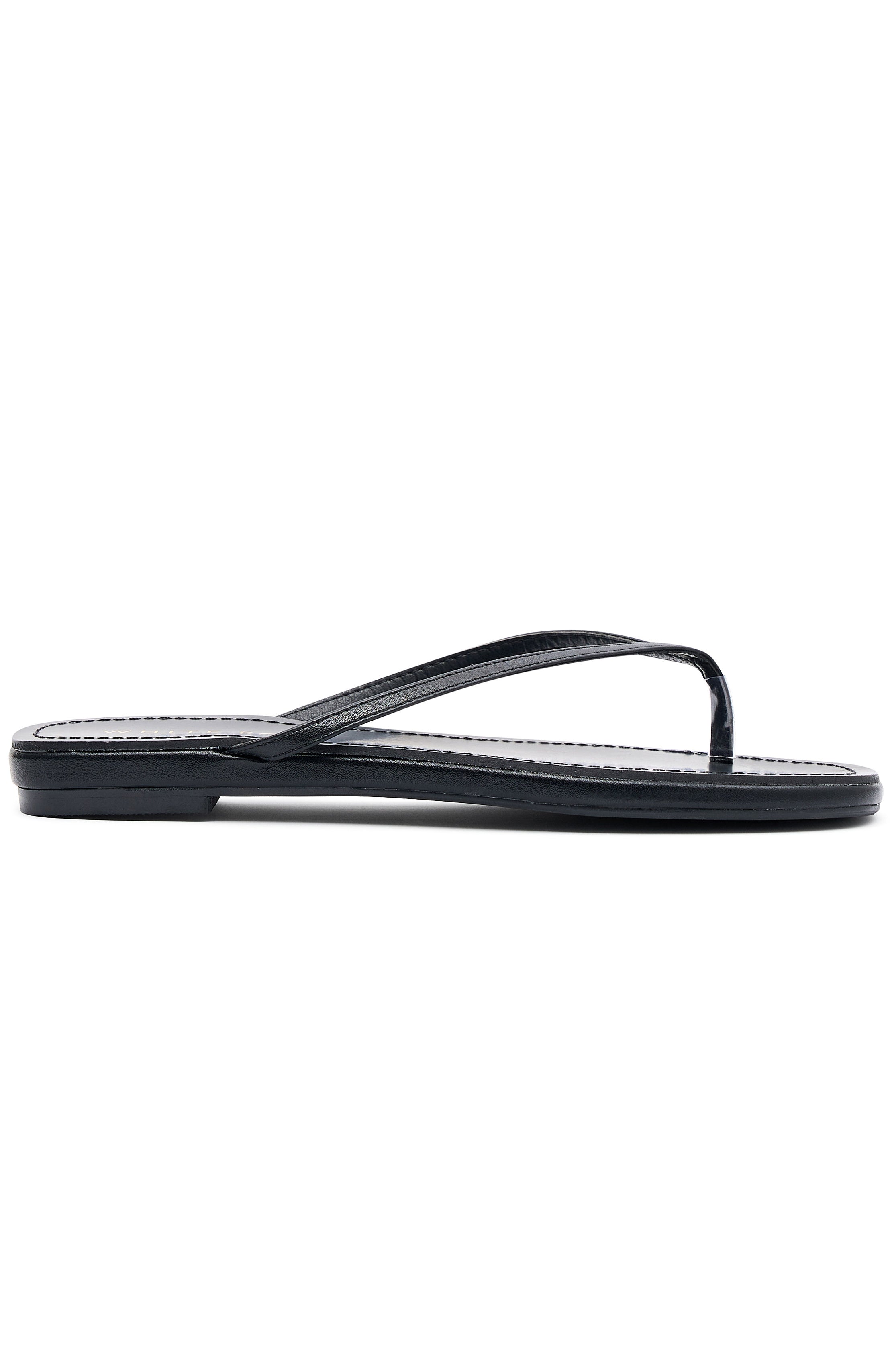 Roma Thong Sandals Black - Image 2