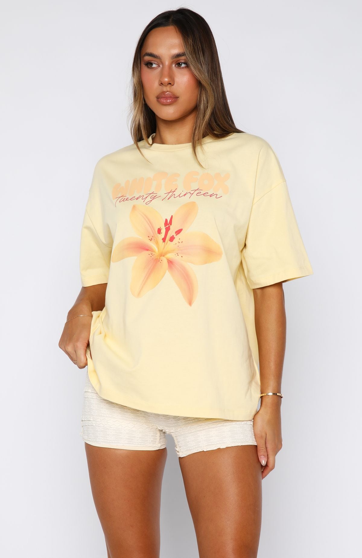 Got That Glow Oversized Tee Lemon - Image 2