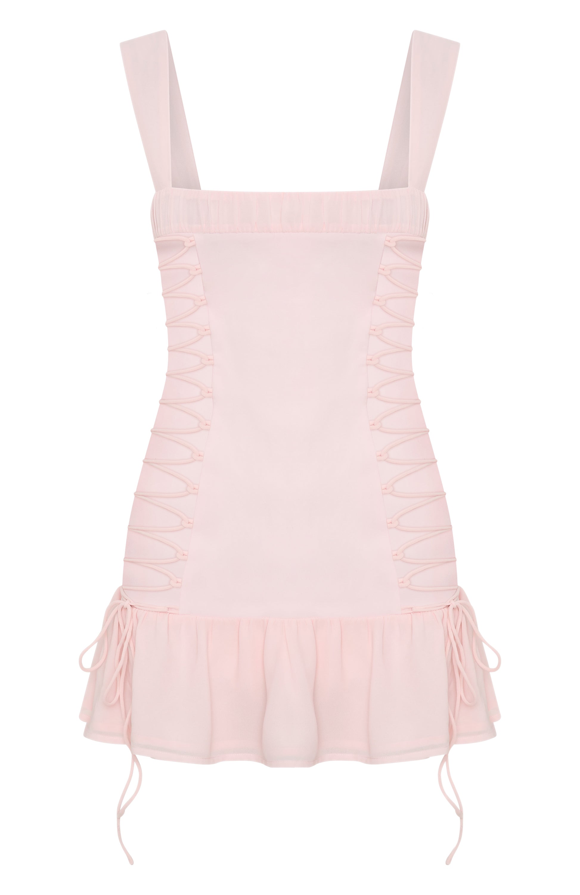 Rush In Mini Dress Baby Pink - Image 6