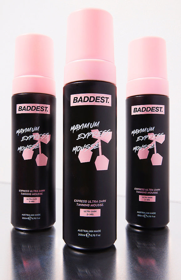 BADDEST Maximum Express Tanning Mousse - Image 5
