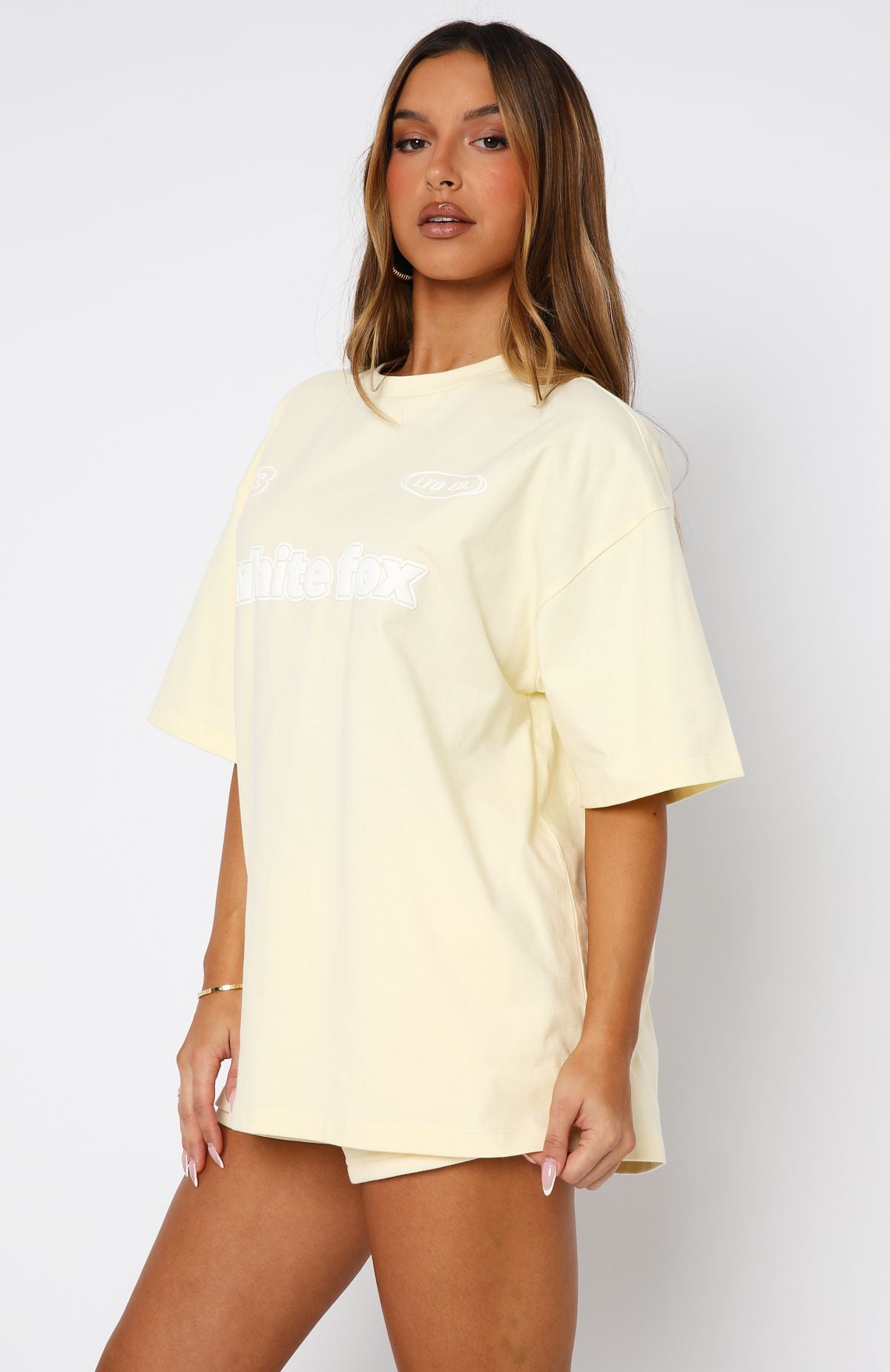 Ready To Go Oversized Tee Lemon - Image 3