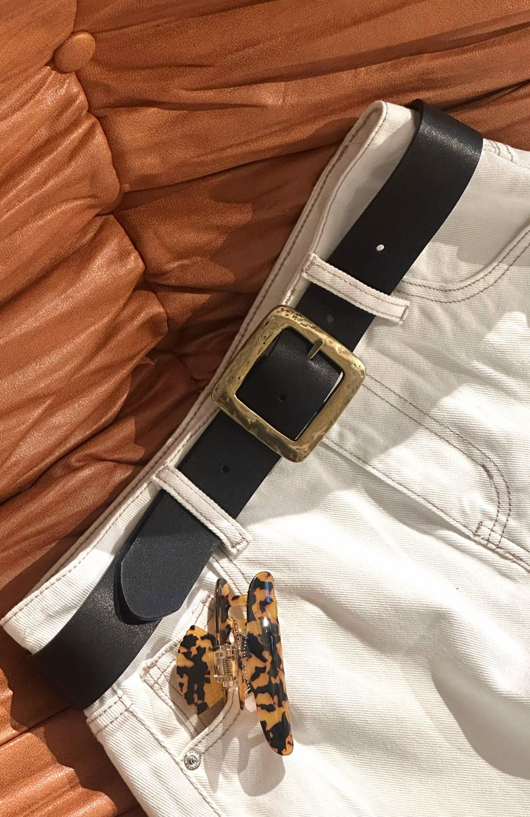 Esme Belt Black/Gold - Image 2