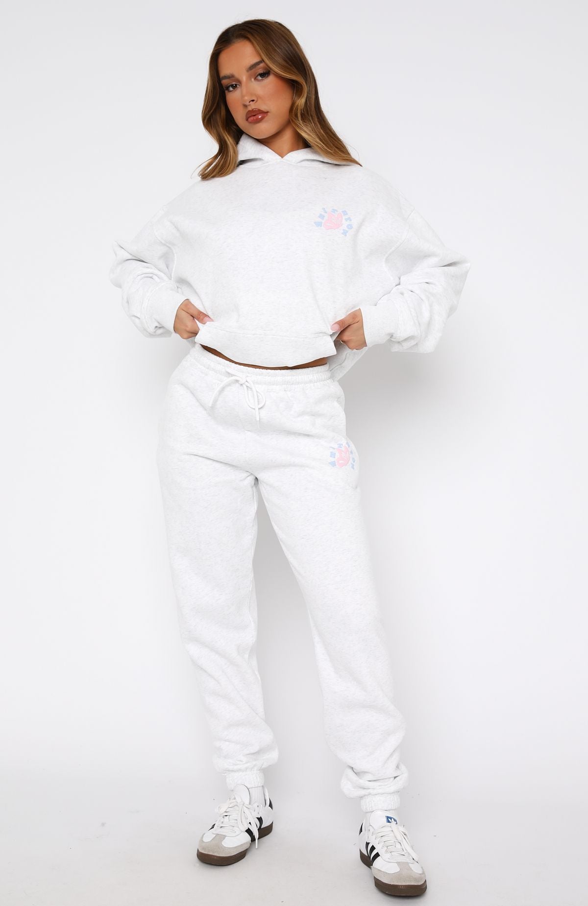 Give You The Best Sweatpants Grey Marle - Image 2