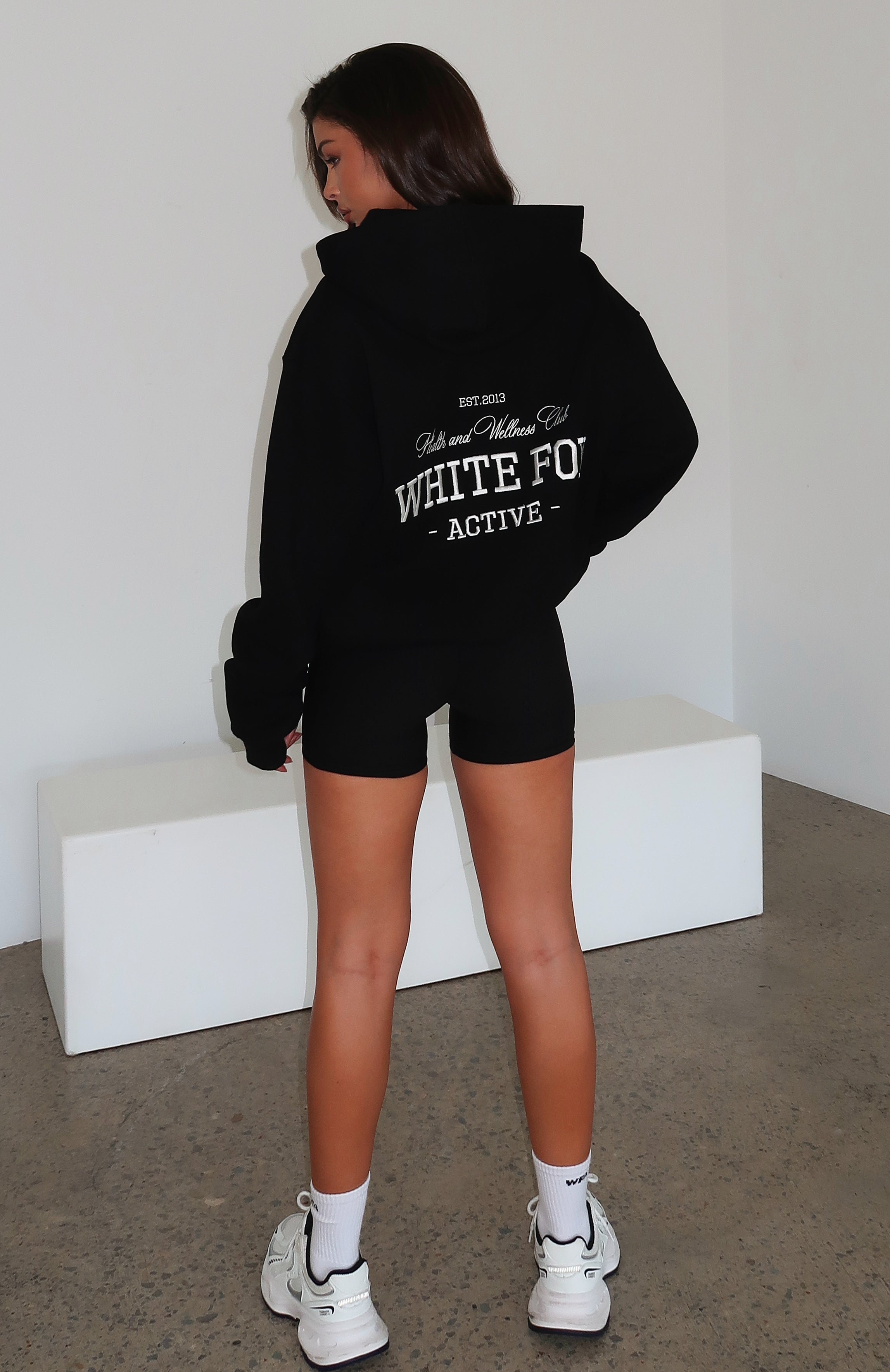 Taking Sides Oversized Hoodie Black - Image 5