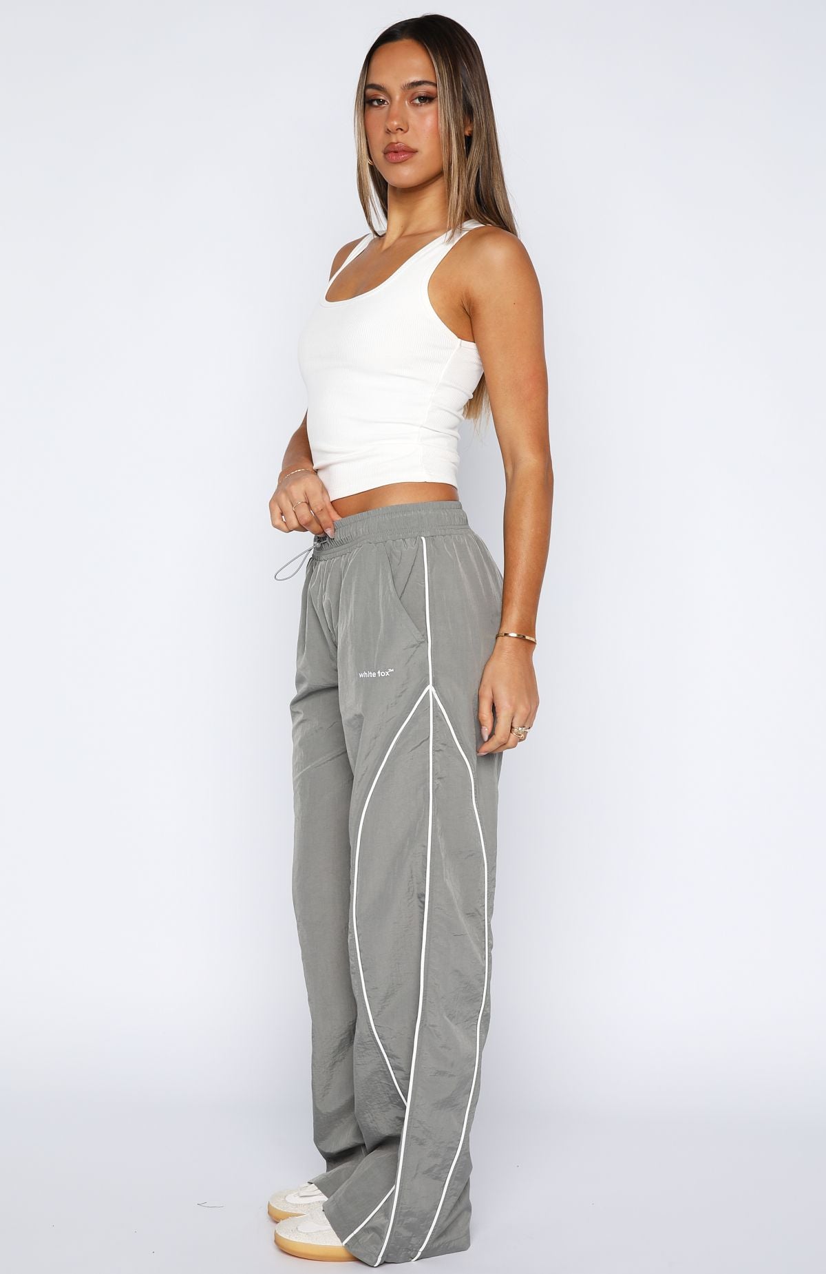 Unphased Track Pants Steel Grey - Image 3