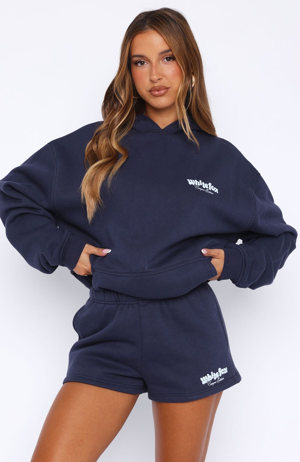 High Above Lounge Shorts Navy - Image 2