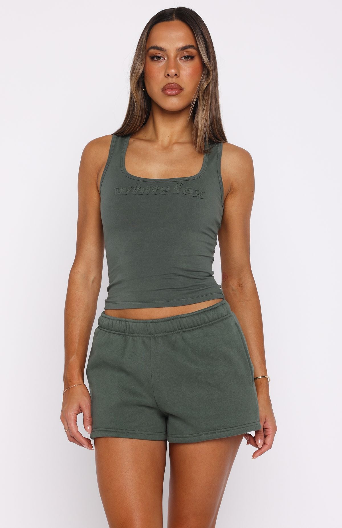 From The Archives Lexi Tank Khaki - Image 2