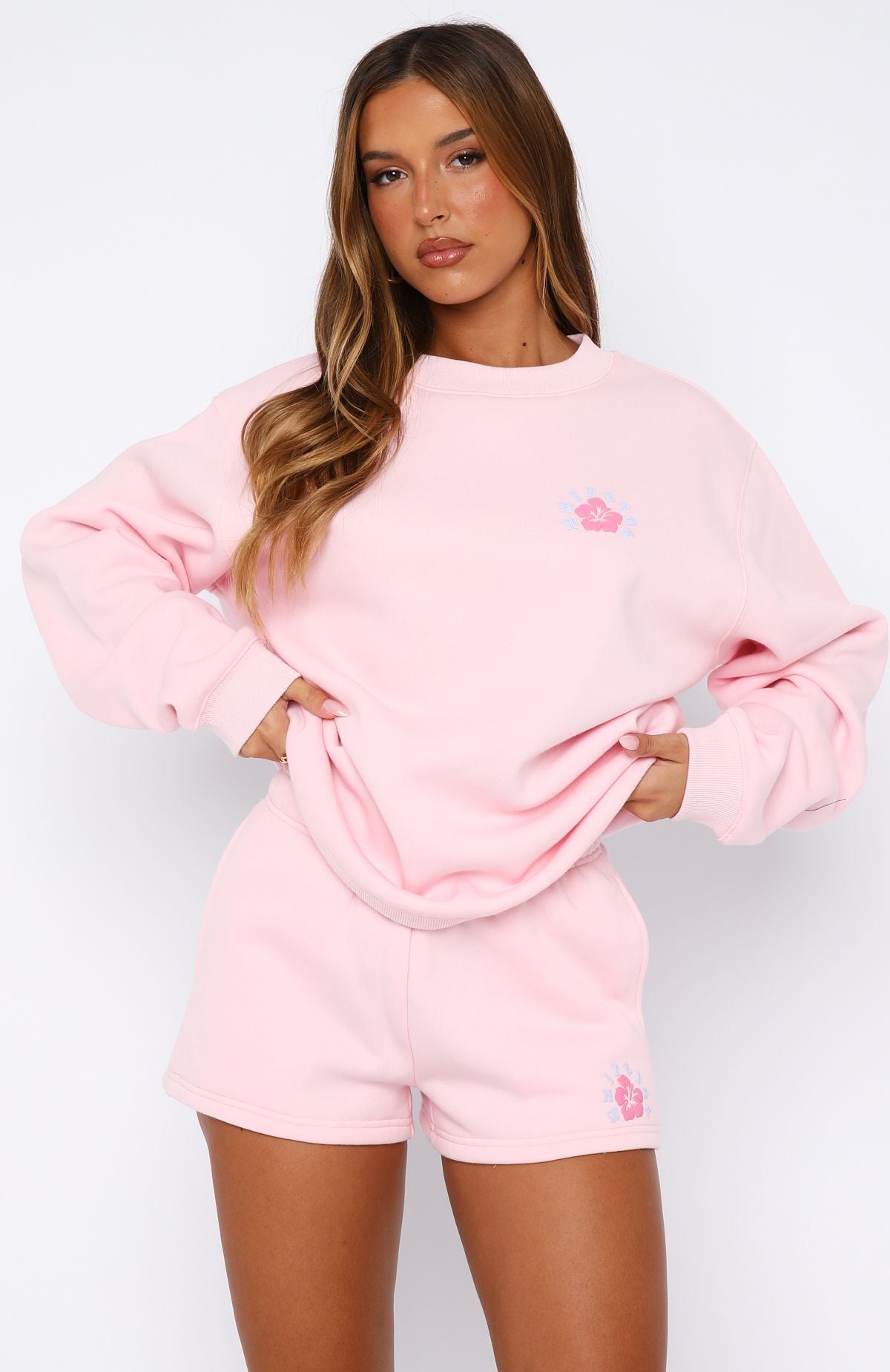 Keep Blooming Lounge Shorts Pink - Image 2