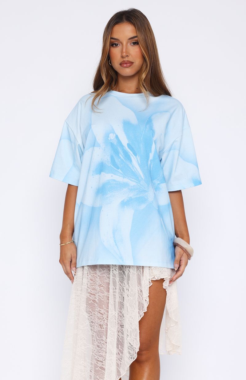 Most Loved Oversized Tee Blue - Image 2