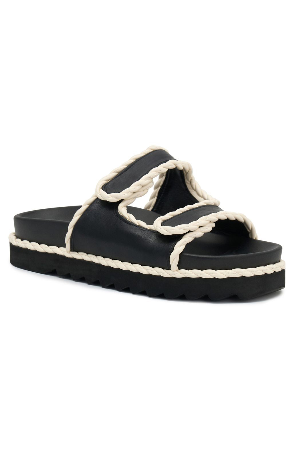 Joe Sandals Black/Cream - Image 2