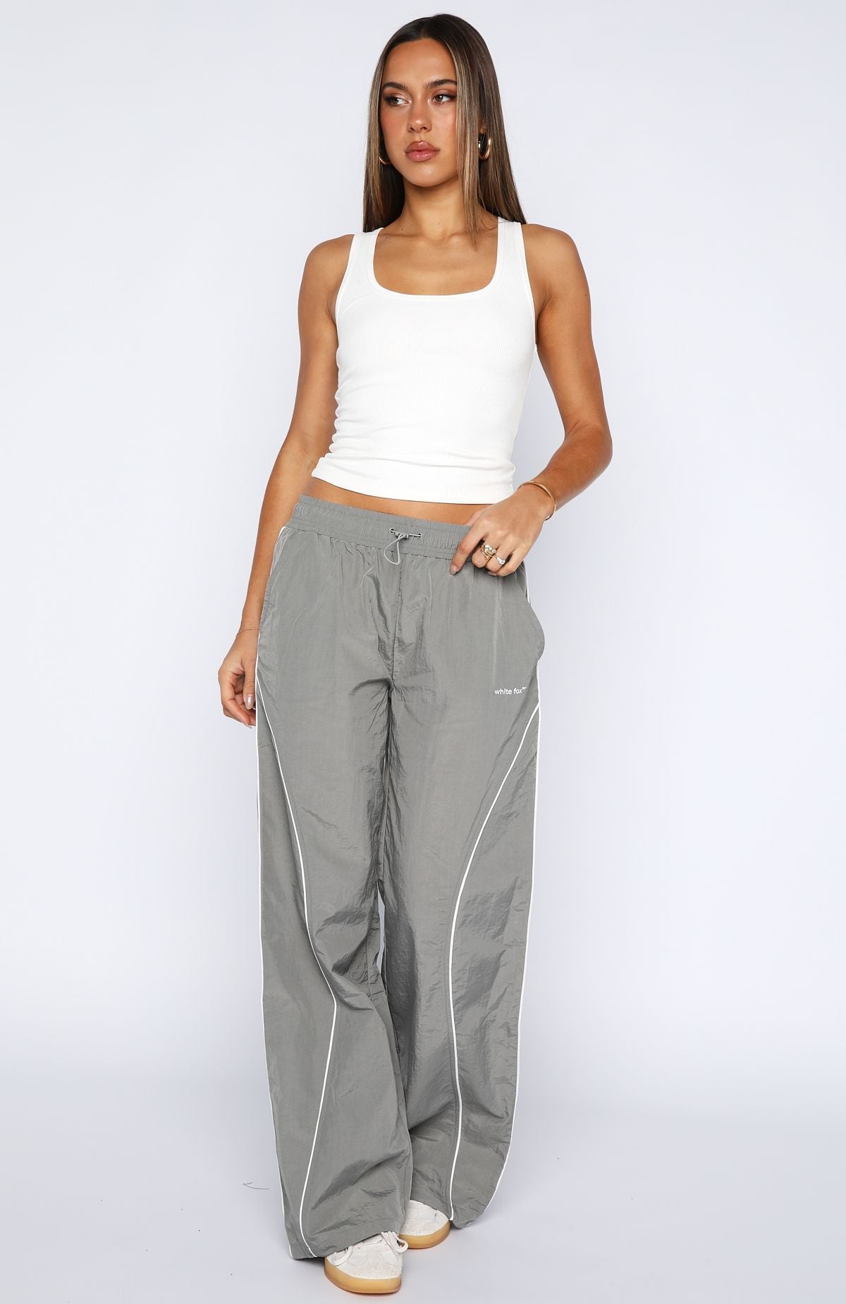 Unphased Track Pants Steel Grey - Image 2