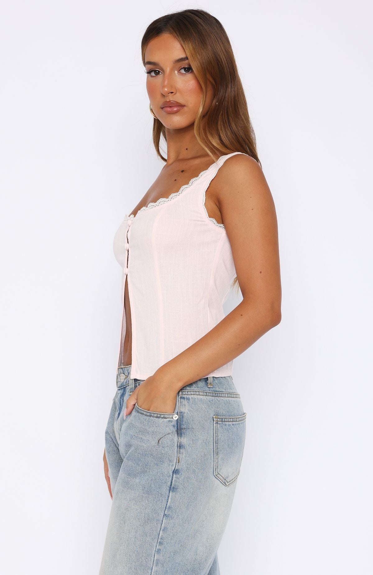All This Love Top Baby Pink - Image 3