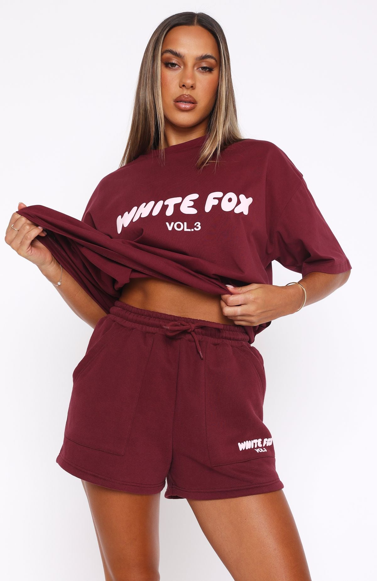 Offstage Lounge Shorts Red Velvet - Image 2