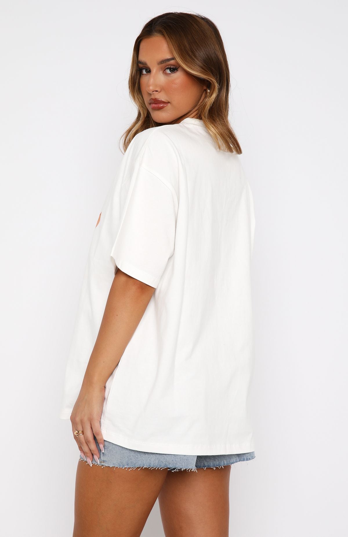 Power Of Possibility Oversized Tee White - Image 4