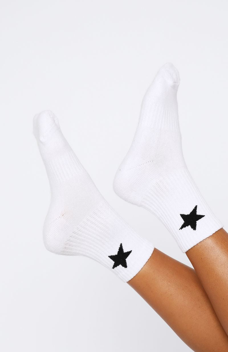 From The Archives Socks White/Black - Image 3
