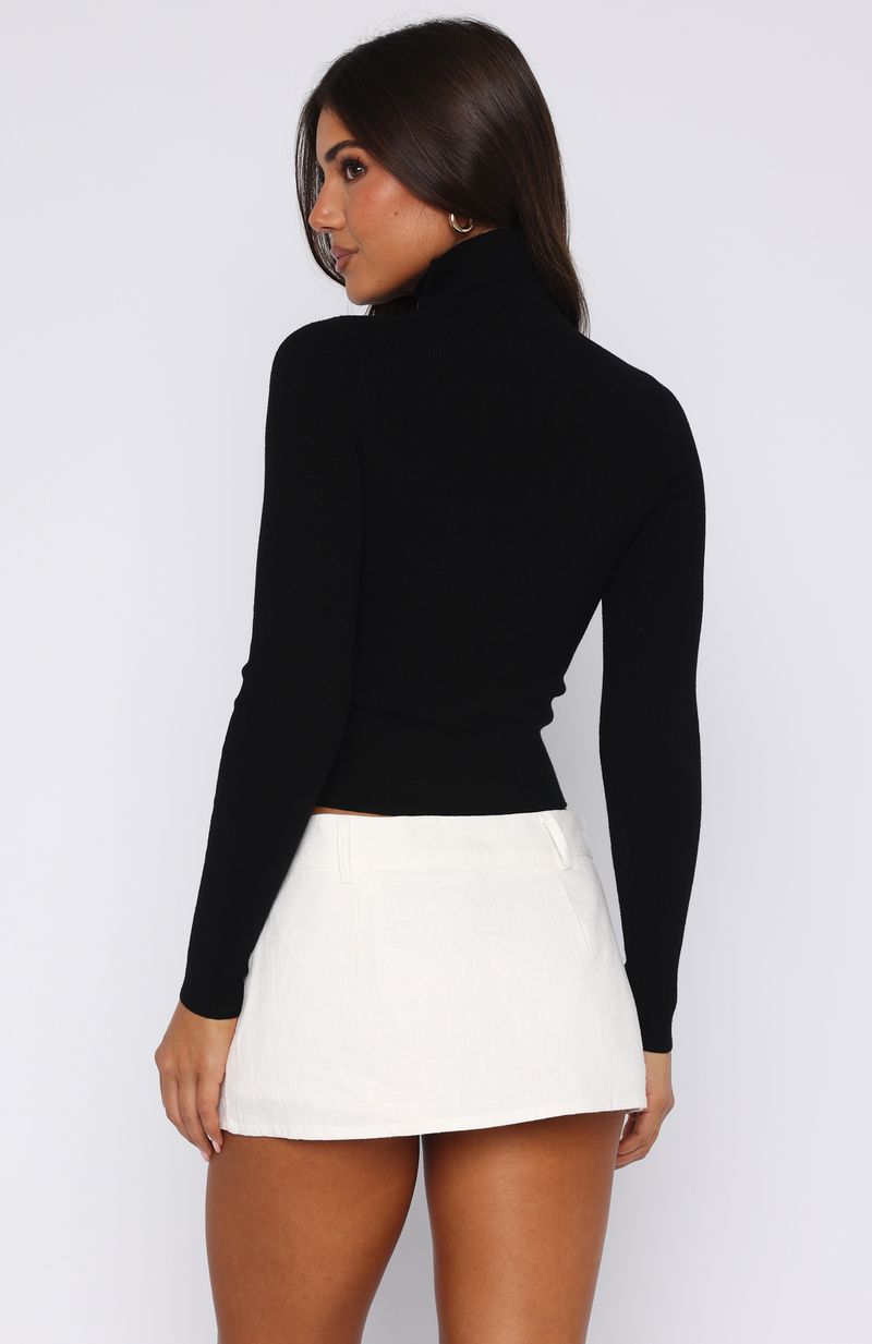 Can't Top This Long Sleeve Top Black - Image 4