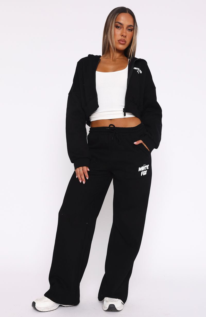 Offstage Wide Leg Sweatpants Monochrome - Image 2