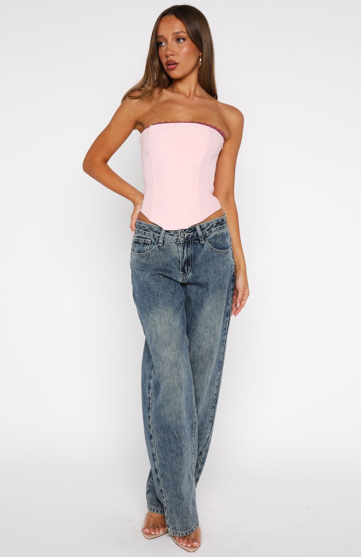 In My Mirror Bustier Baby Pink - Image 5