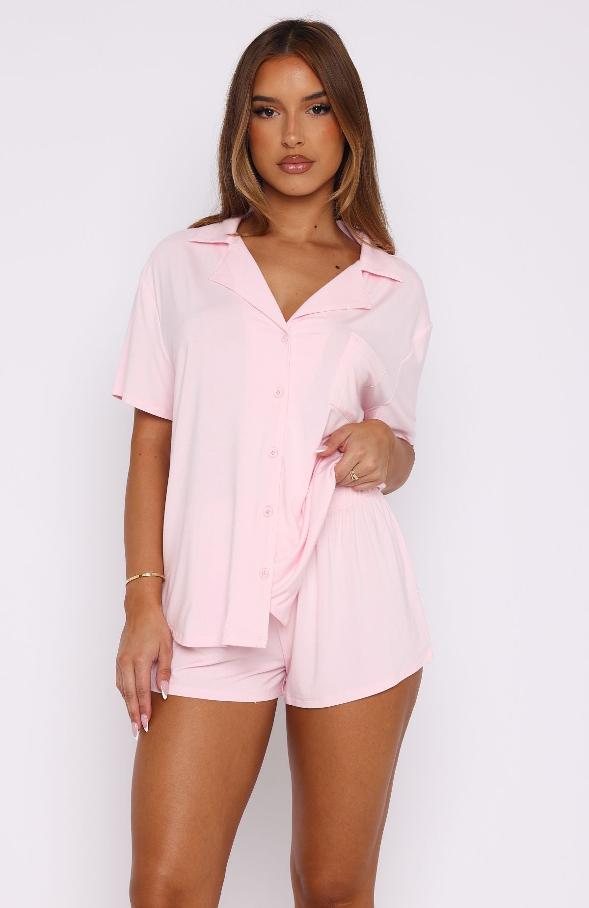 Dreamscape Pyjama Set Baby Pink - Image 5