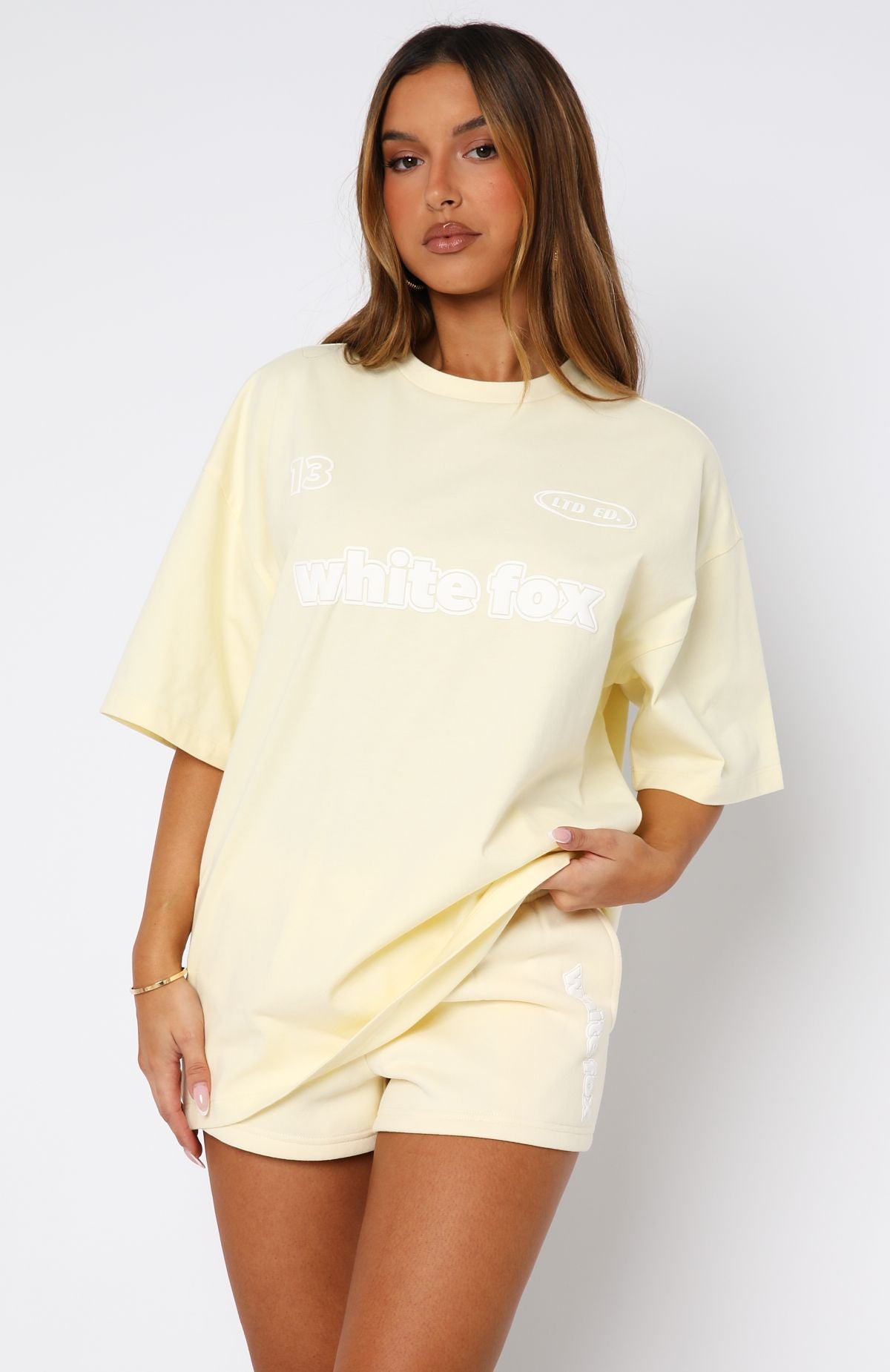Ready To Go Oversized Tee Lemon - Image 2