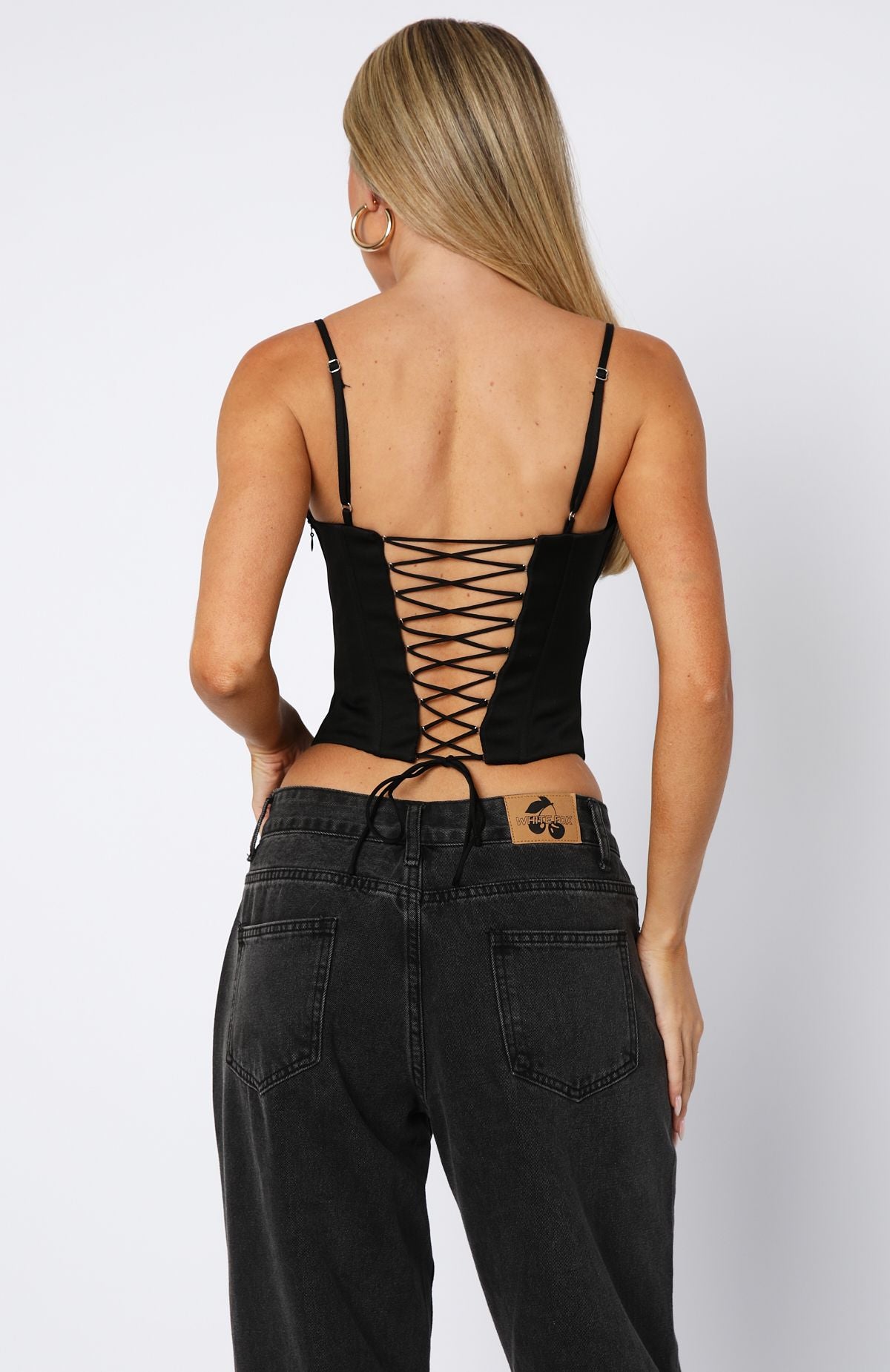 Love Is All Around Bustier Black - Image 5