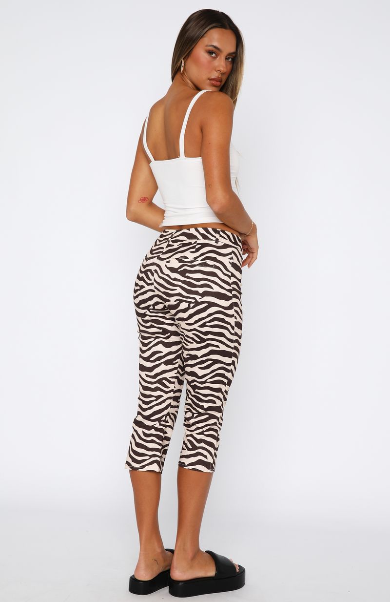 Day For It Capri Pants Zebra - Image 4