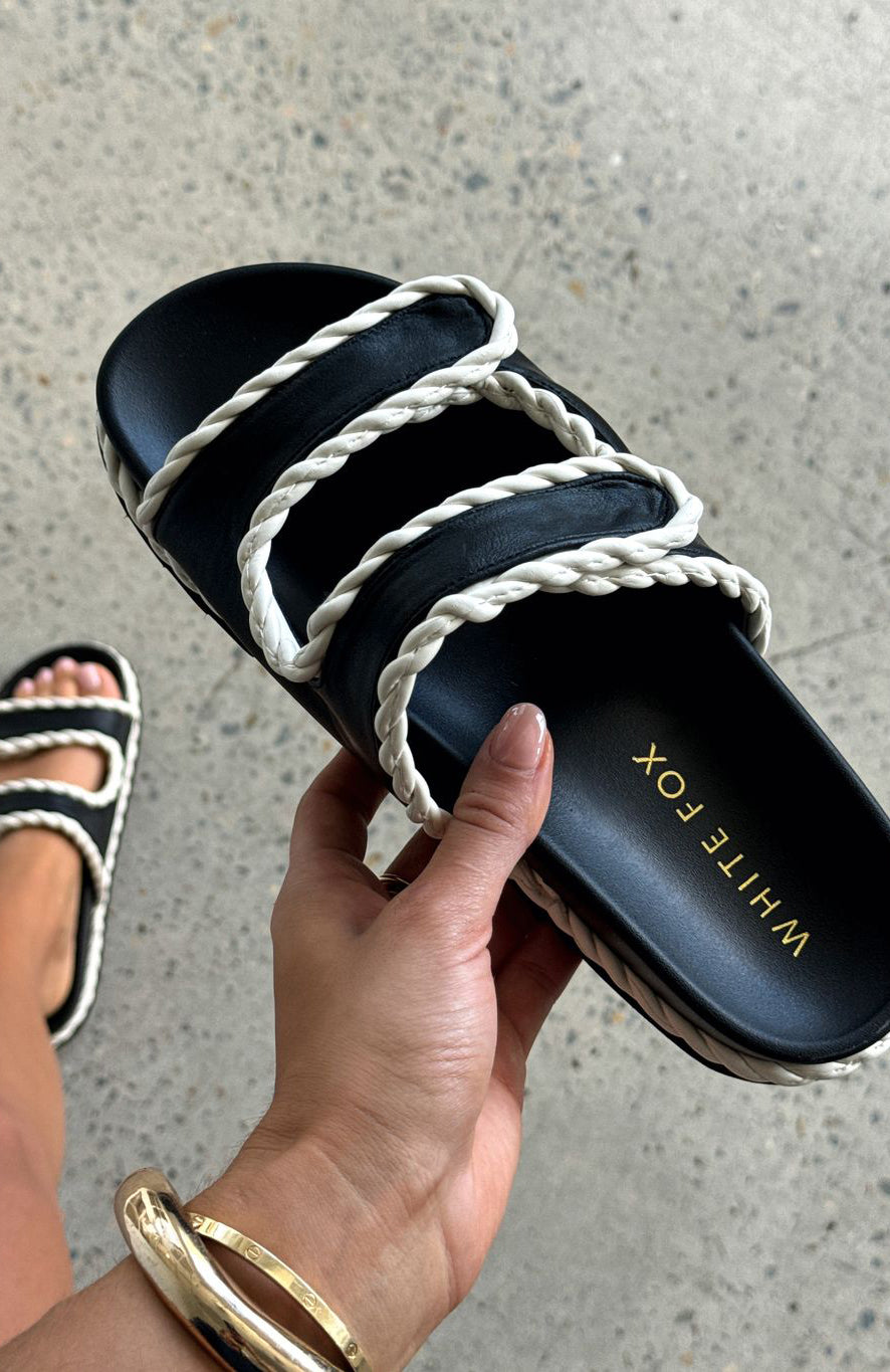 Joe Sandals Black/Cream