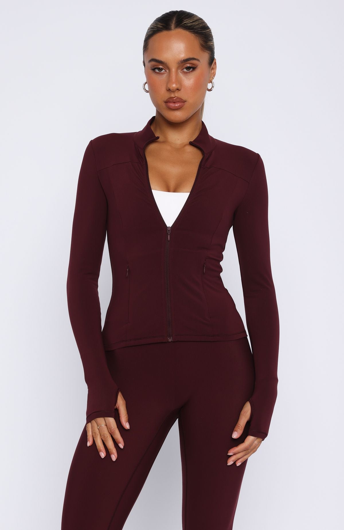 Race To You Jacket Merlot - Image 2