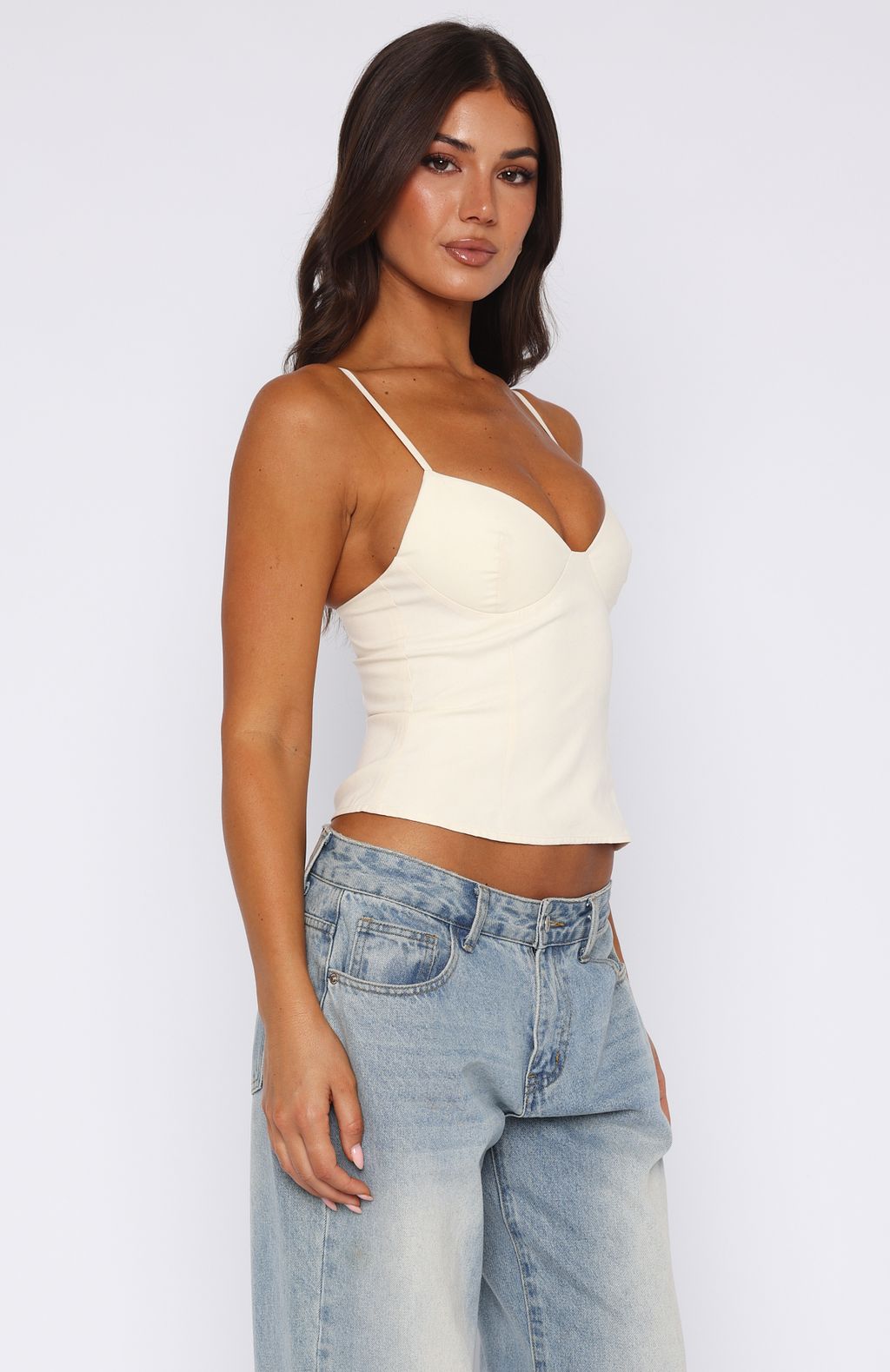 Have A Nice Day Top Off White - Image 3