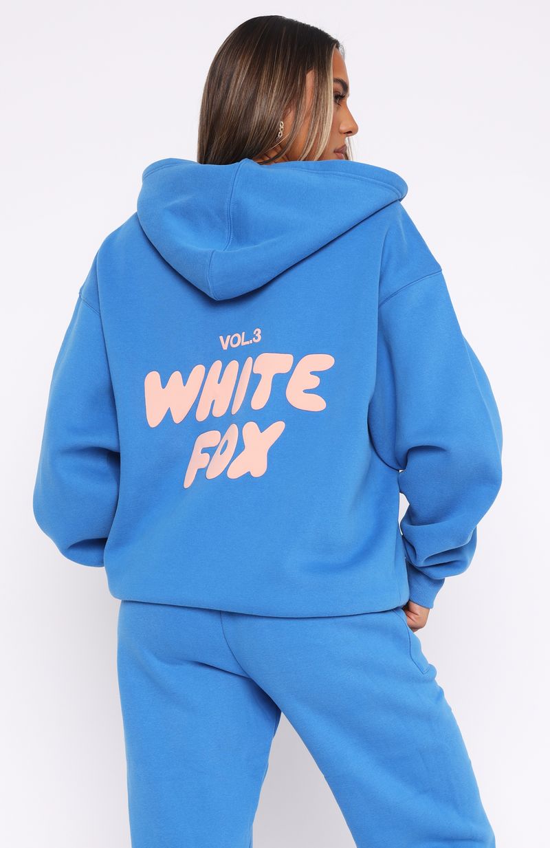 Offstage Zip Front Hoodie Azure - Image 4