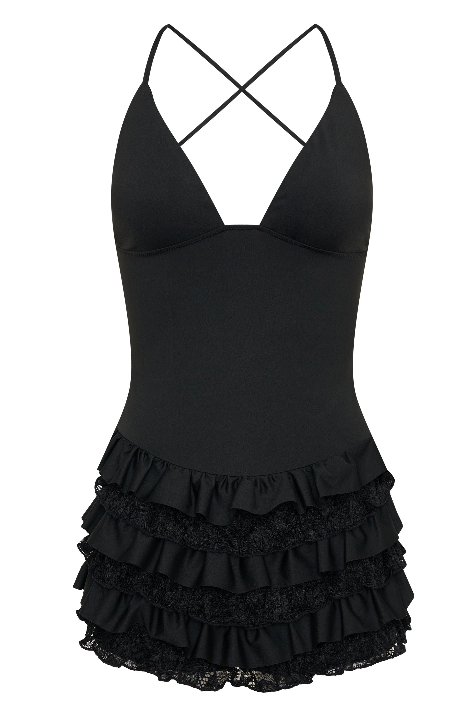 Dream Of Me Playsuit Black - Image 6