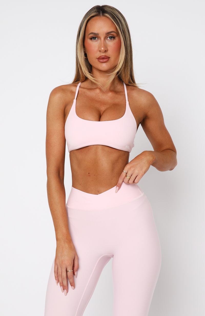 She's Healthy Sports Crop Ballet Pink - Image 2