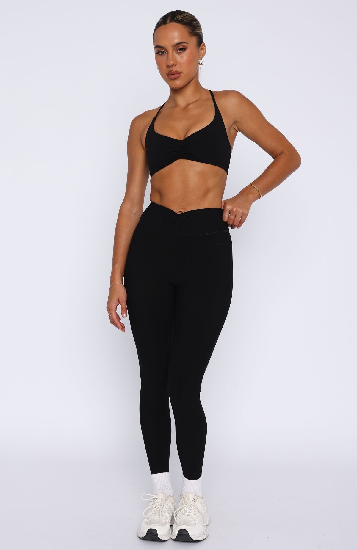 Propel High Waisted Leggings Black - Image 3