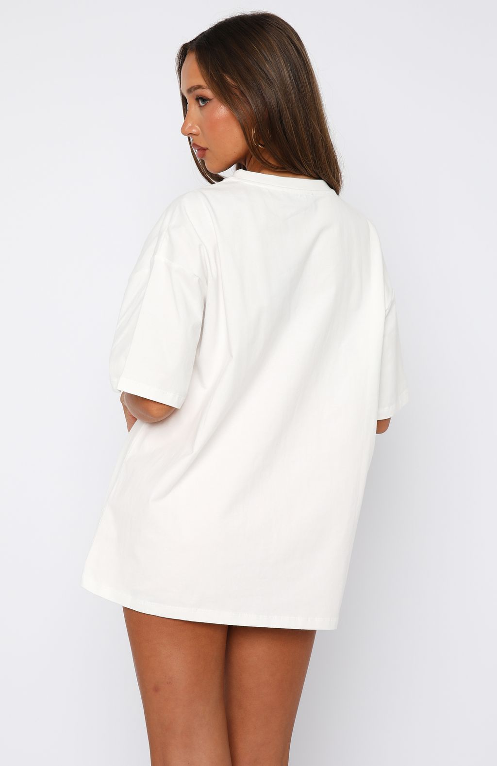 Sweet Cherry Edition Oversized Tee White - Image 4