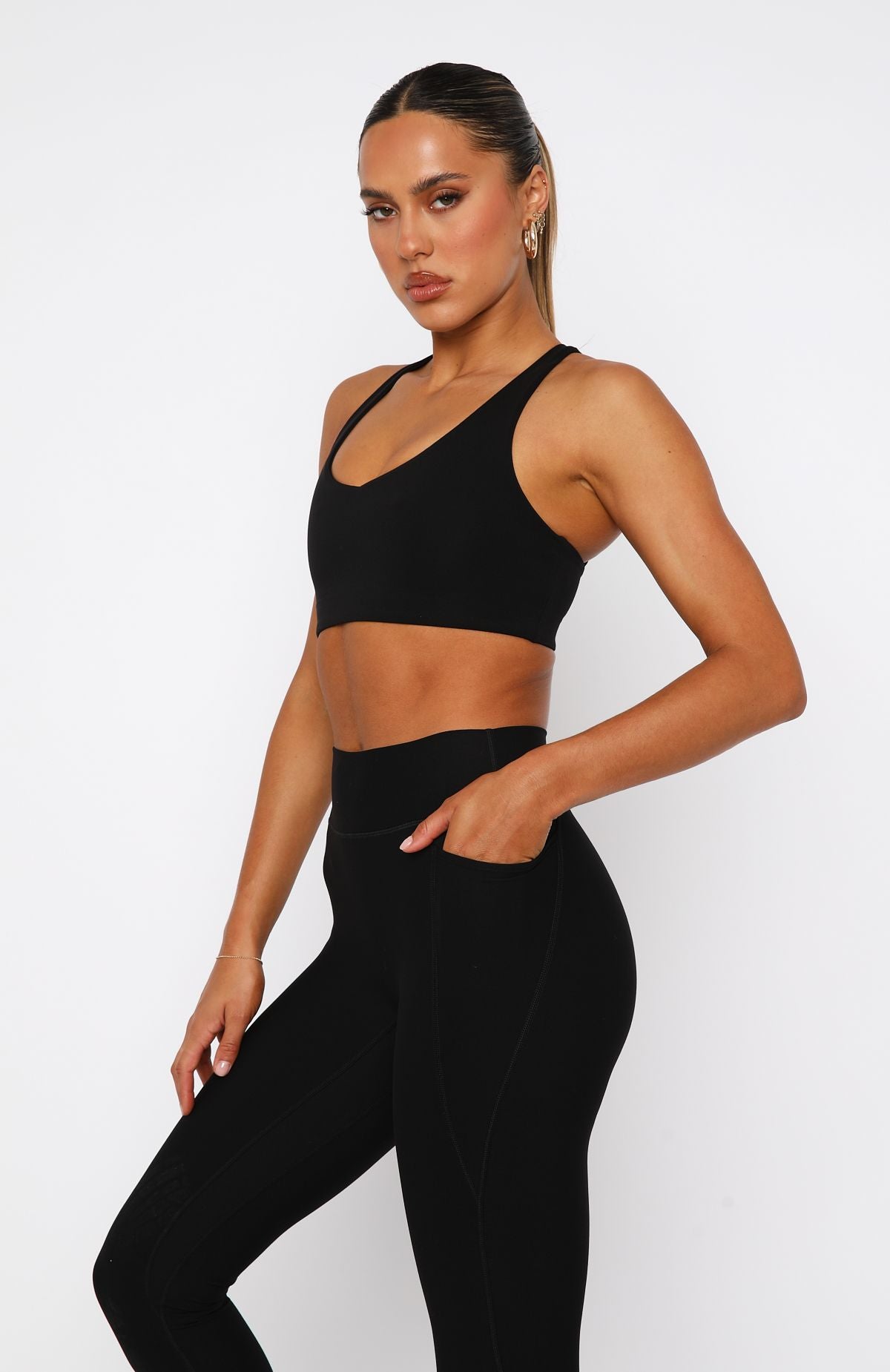 Stamina Sports Bra Black - Image 4