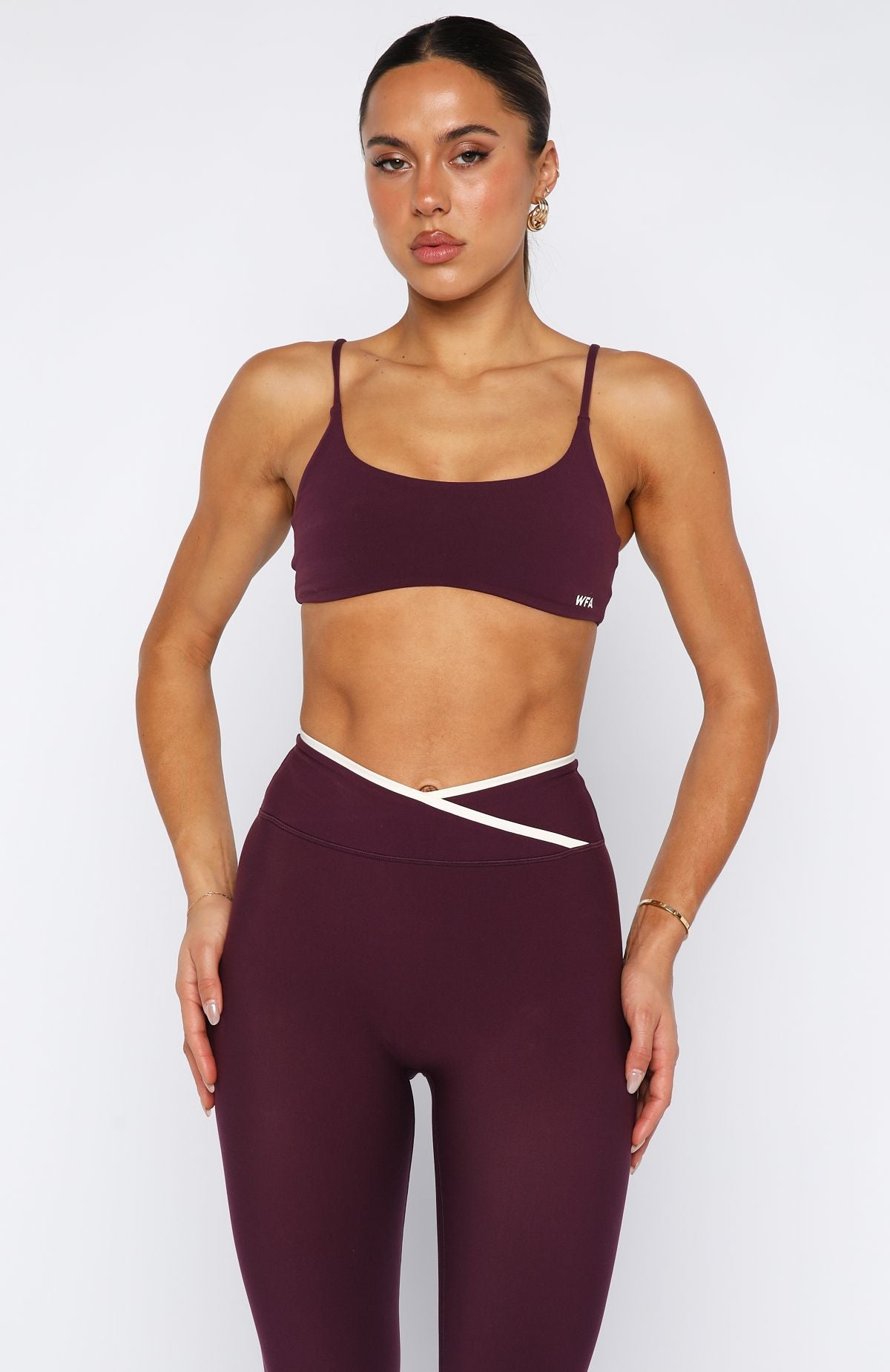 Motivate You Sports Bra Plum - Image 2