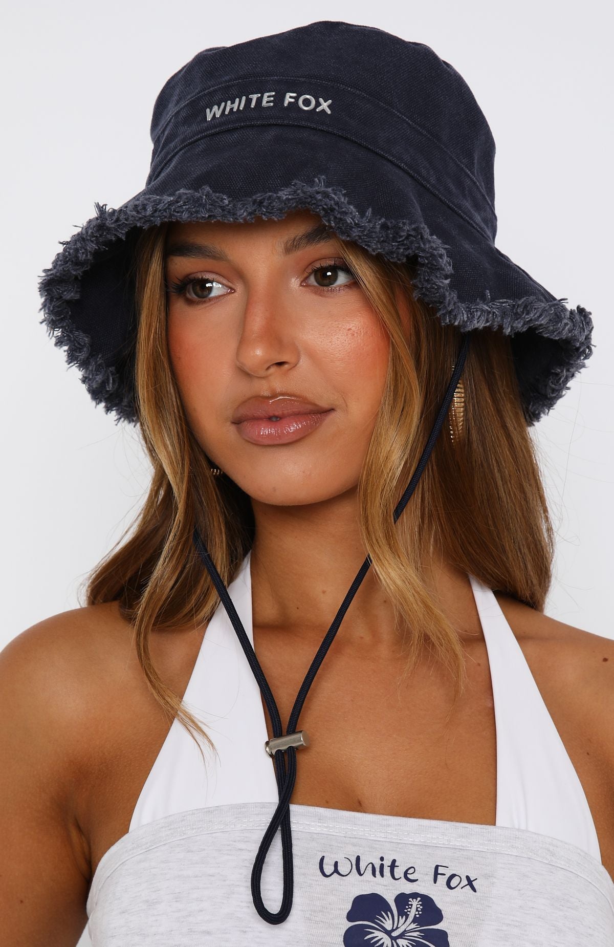 Take You Away Bucket Hat Navy - Image 2