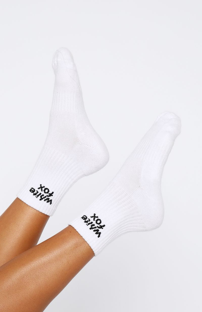 From The Archives Socks White/Black - Image 2