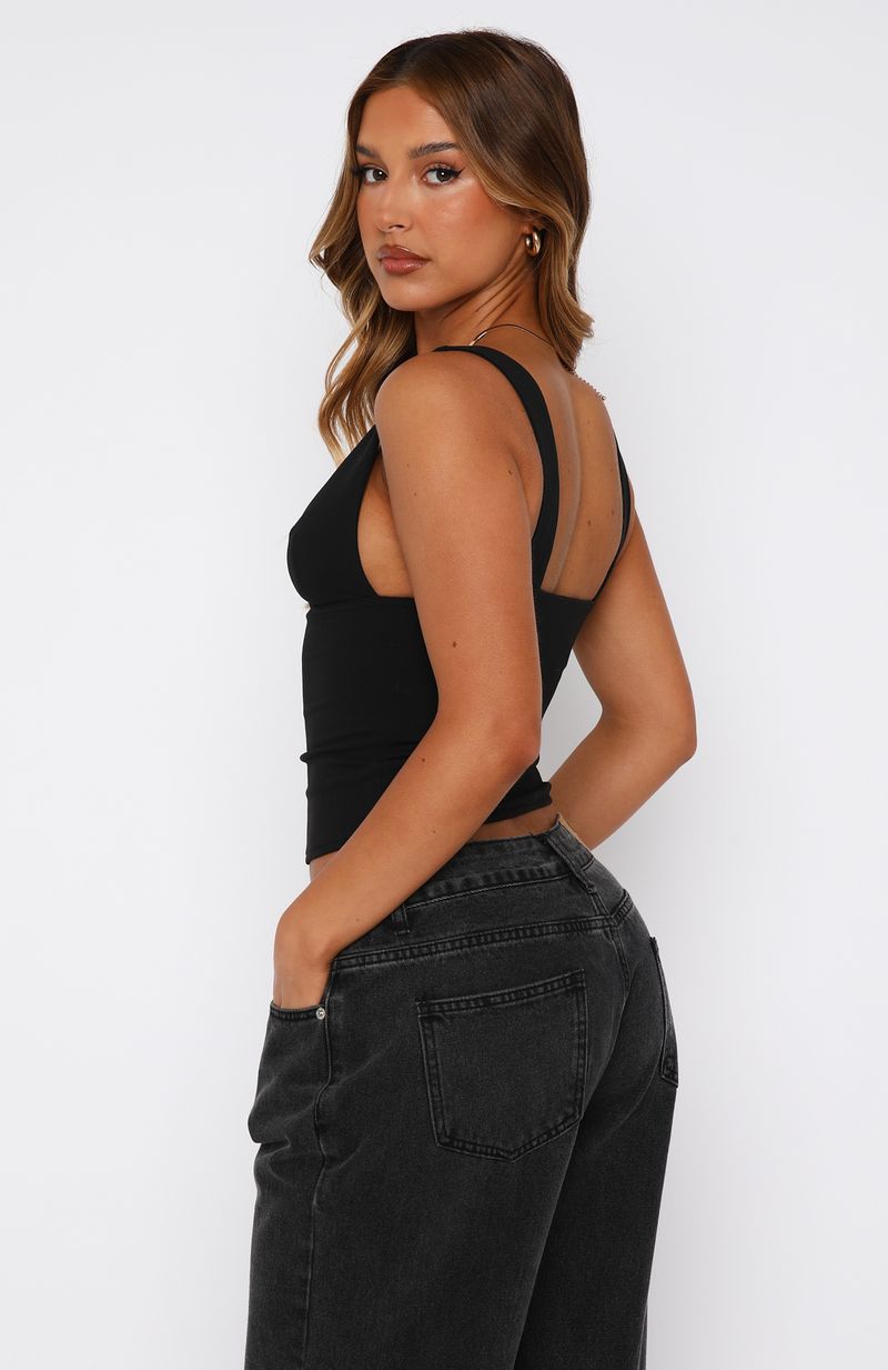 Taking Up Space Top Black - Image 4